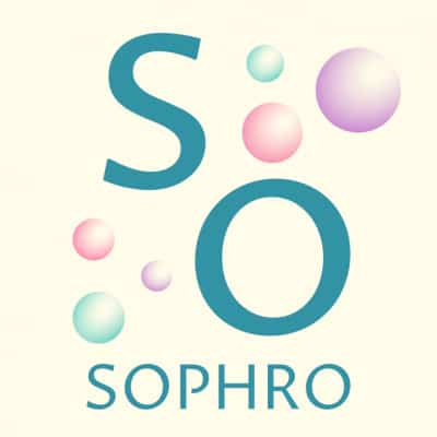 Logo So-Sophro avec fond crème